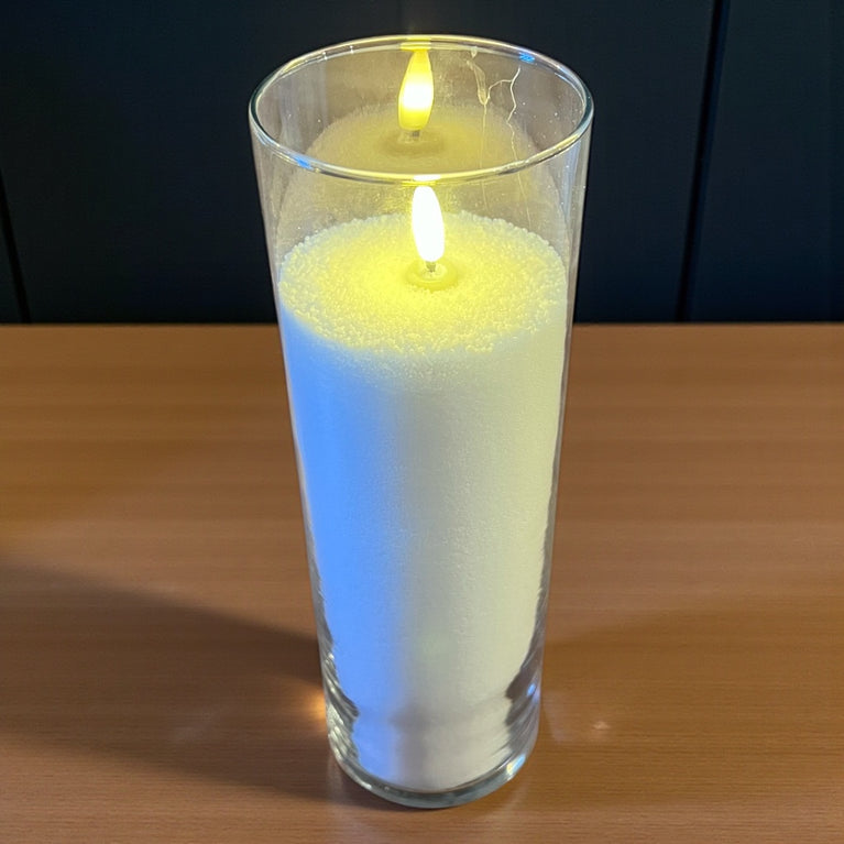 Flameless Wedding Candle Rental | Real Wax Look LED For Hire