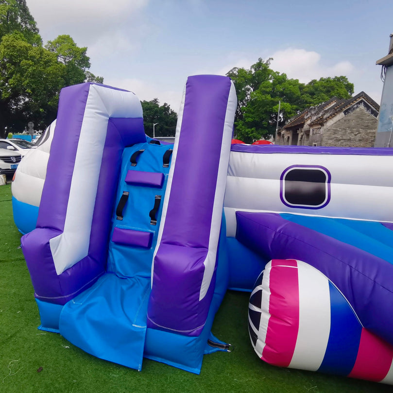 JetSplash Airlines Inflatable Water Pool for Rent - 26x16 Ft