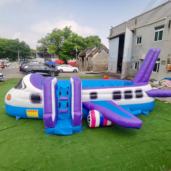 JetSplash Airlines Inflatable Water Pool for Rent - 26x16 Ft