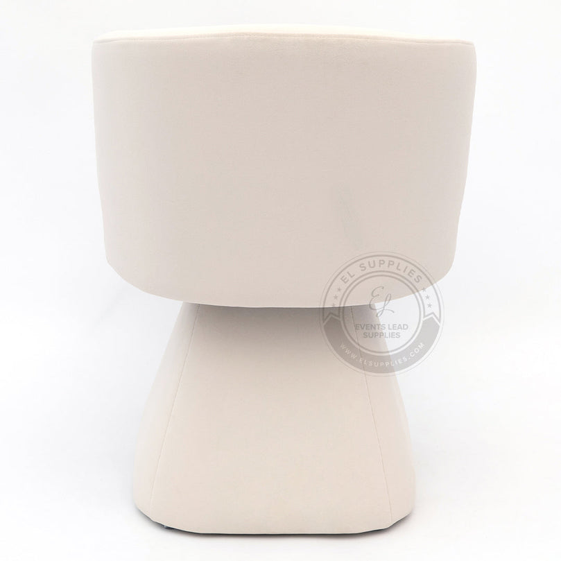 LARACHE White Accent Chair