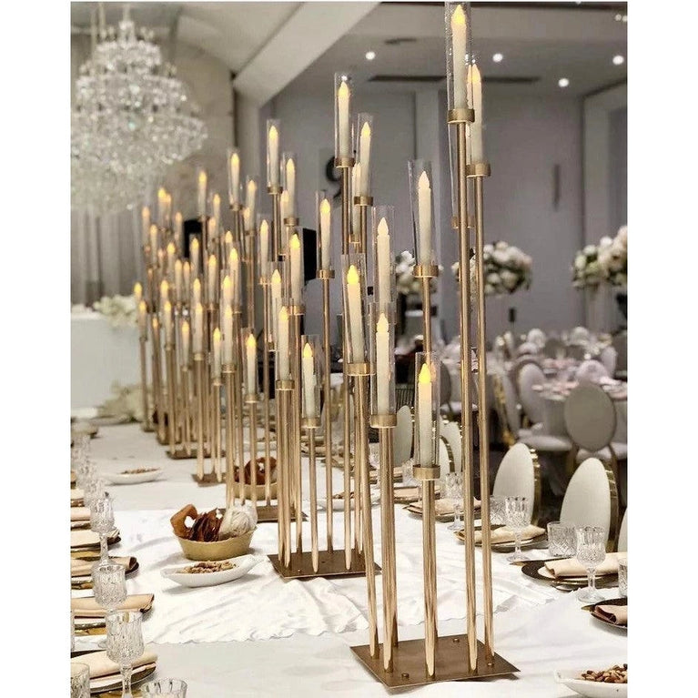 8-Arm Candelabra Acrylic Wedding Centerpiece