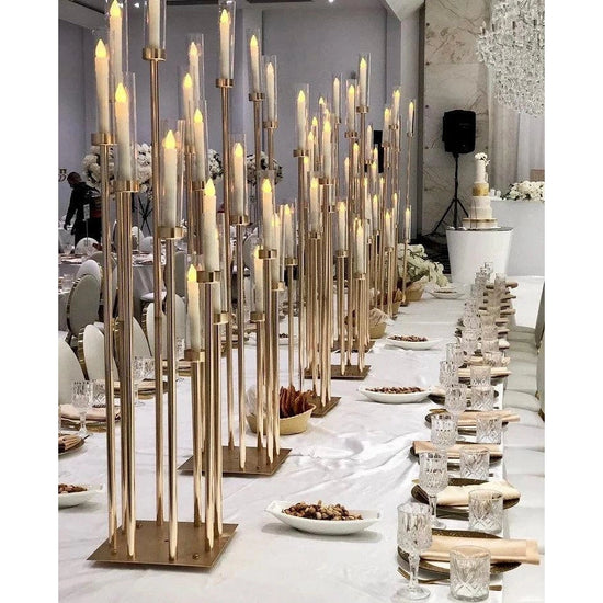 8-Arm Candelabra Acrylic Wedding Centerpiece