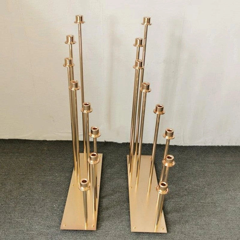 8-Arm Candelabra Wedding Centerpiece 2-Pack