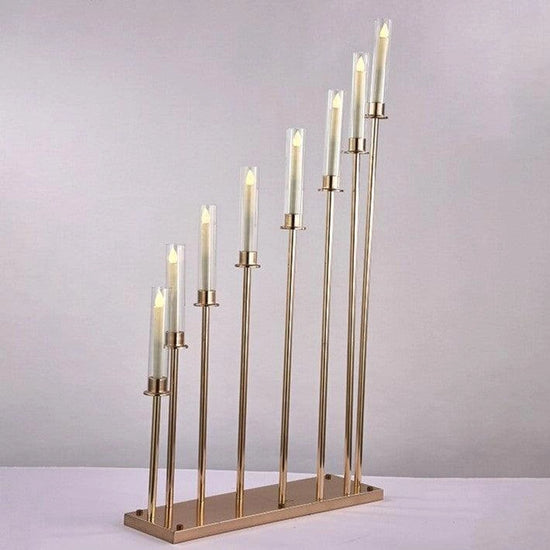 8-Arm Candelabra Wedding Centerpiece 2-Pack