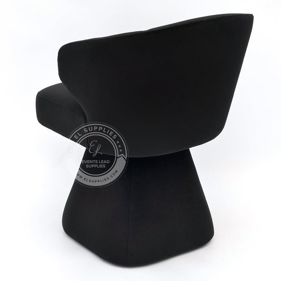 LARACHE Black Accent Chair