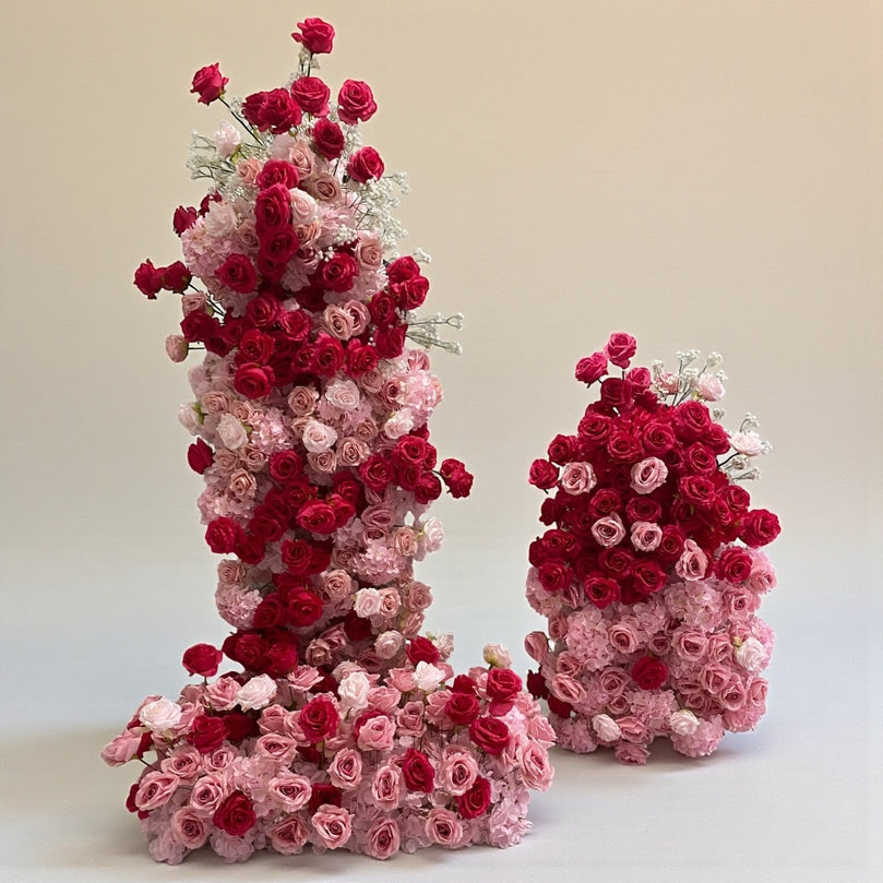 Ruby Rose Flower Arrangement For Rent | Wedding Decor in MA