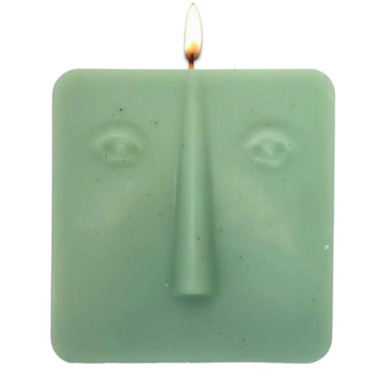 Abstract Faces Soy Lemonite Scented Candle