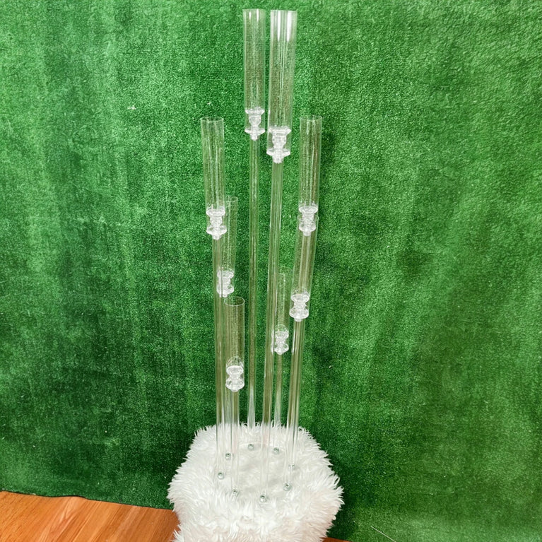 Acrylic 8-Arm Candelabra Wedding Table Centerpiece