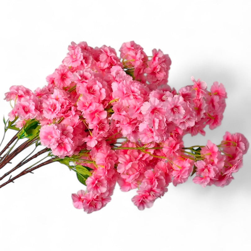 Artificial Cherry Blossom Tree Branch - Fake Sakura Flowers