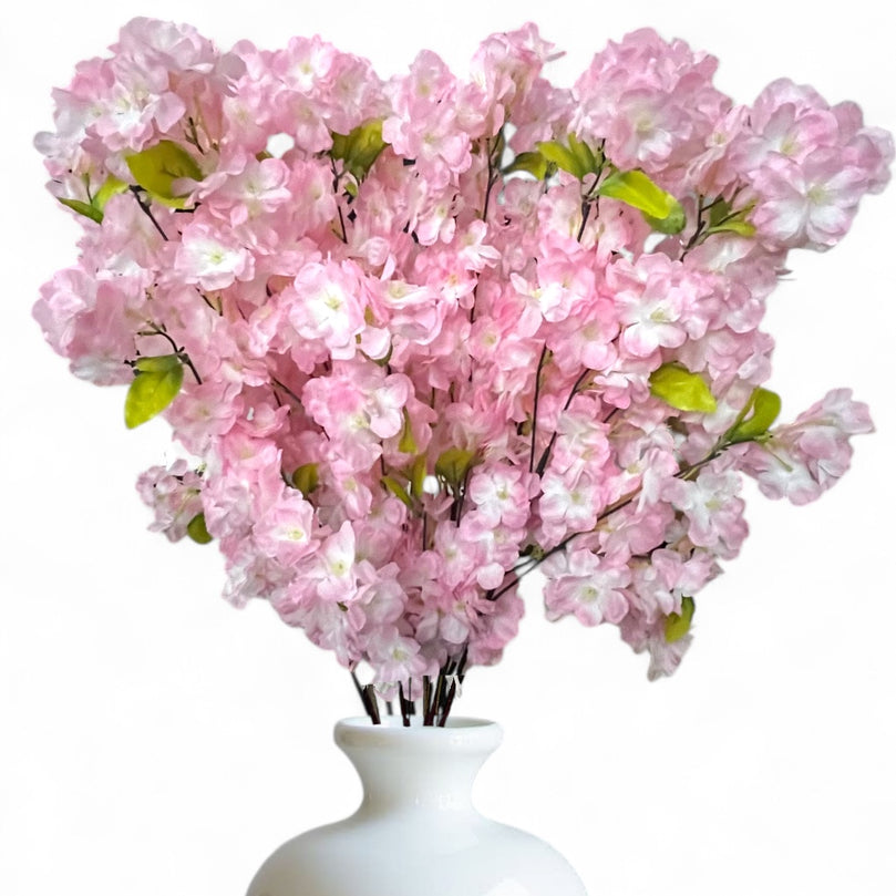 Artificial Cherry Blossom Tree Branch - Fake Sakura Flowers