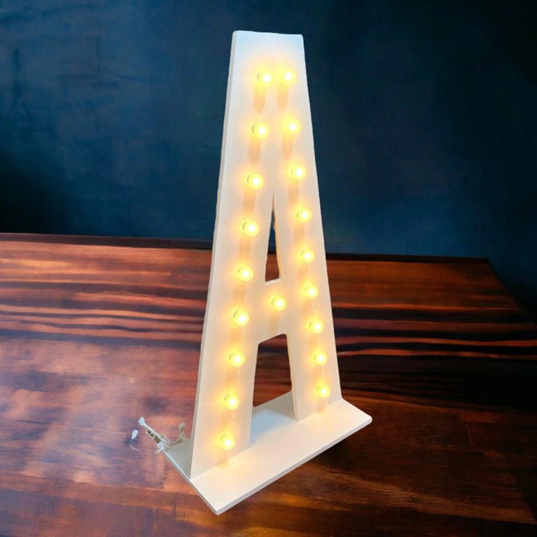 BABY 3ft & 4ft Tall Marquee Light Up Letters - Décor Maniacs