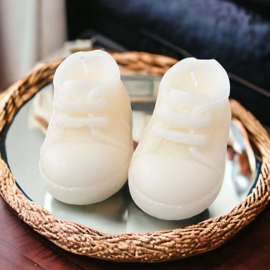 Baby Boots Soy Wax Scented Pillar Glim Candles - Décor Maniacs