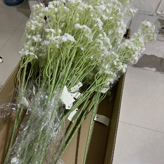 Baby's Breath Gypsophila Artificial Flower with Large Buds - Décor Maniacs