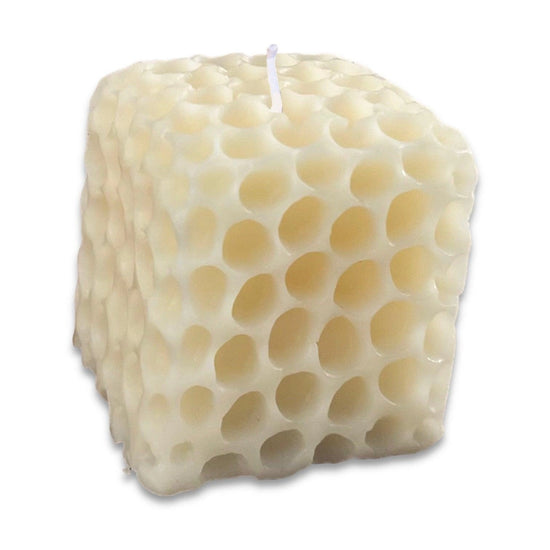 Beehive Soy Wax Scented Pillar Glim Candles - Décor Maniacs