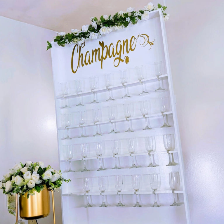 Champagne Wall Mimosa Prosecco Bar Wine Stand - Décor Maniacs