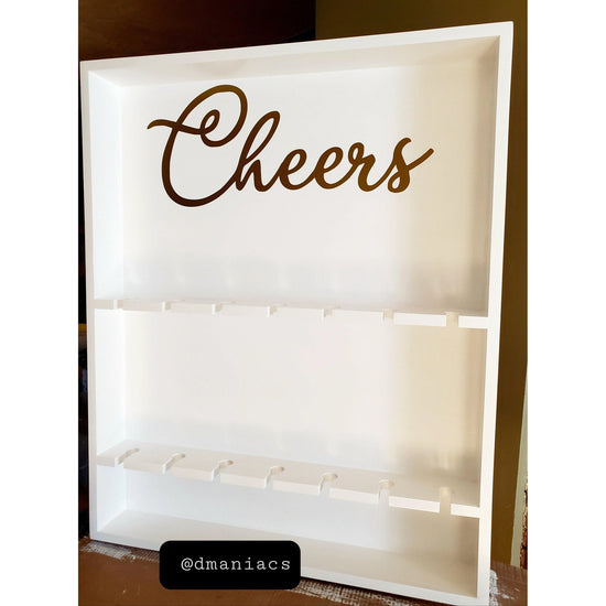 Champagne Wall Mimosa Prosecco Bar Wine Stand - Décor Maniacs