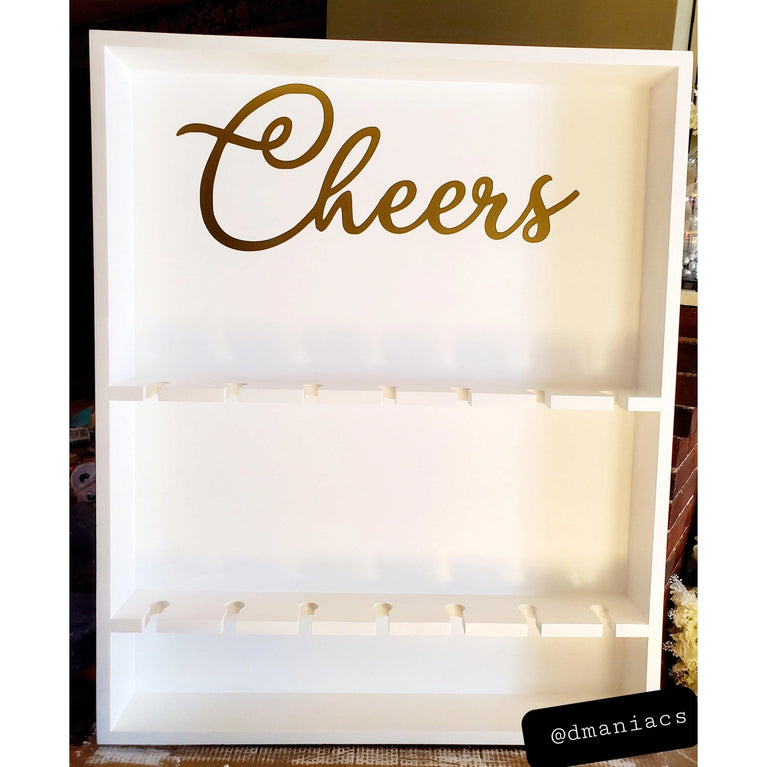 Champagne Wall Mimosa Prosecco Bar Wine Stand - Décor Maniacs