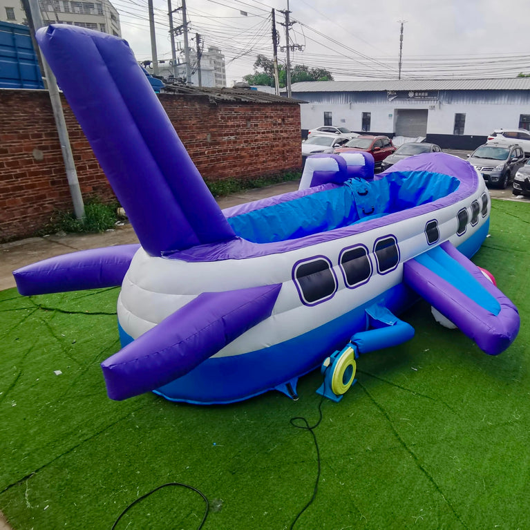 JetSplash Airlines Inflatable Water Pool for Rent - 26x16 Ft