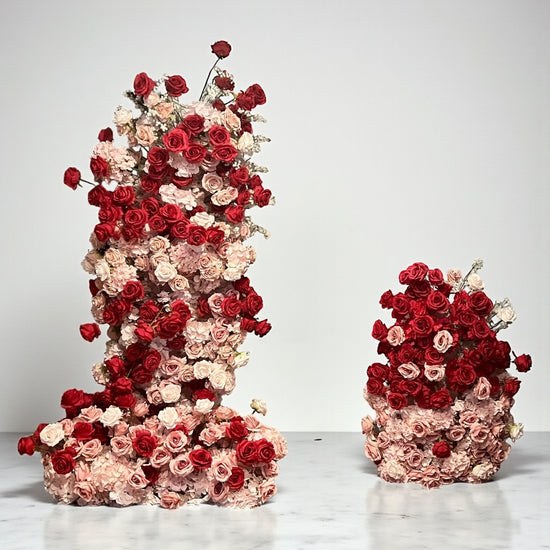 Ruby Rose Flower Arrangement For Rent | Wedding Decor in MA