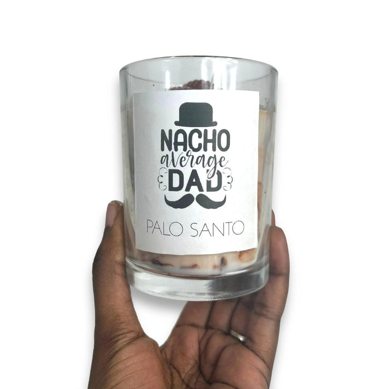 Dad’s Palo Santo Soy Wax Men's Cologne Scented Candle