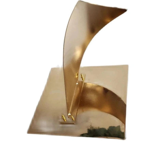 Elegant Spiral Gold Wedding Dining Centerpiece - Décor Maniacs