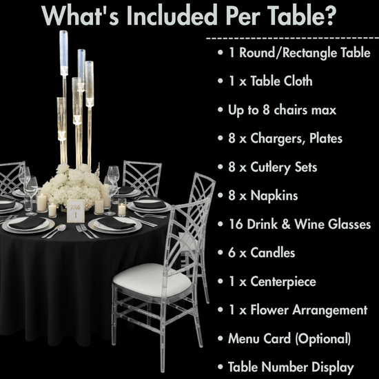 Wedding Event Decoration Standard Package