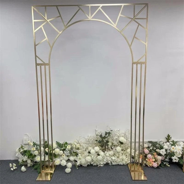 Geometric Arch Wedding Backdrop Decor Stand - Décor Maniacs