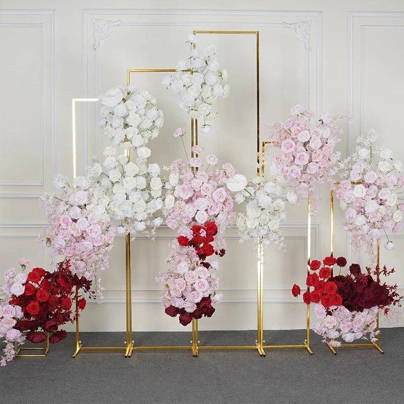 Gold Wedding Decor Backdrop Stand 5-Piece