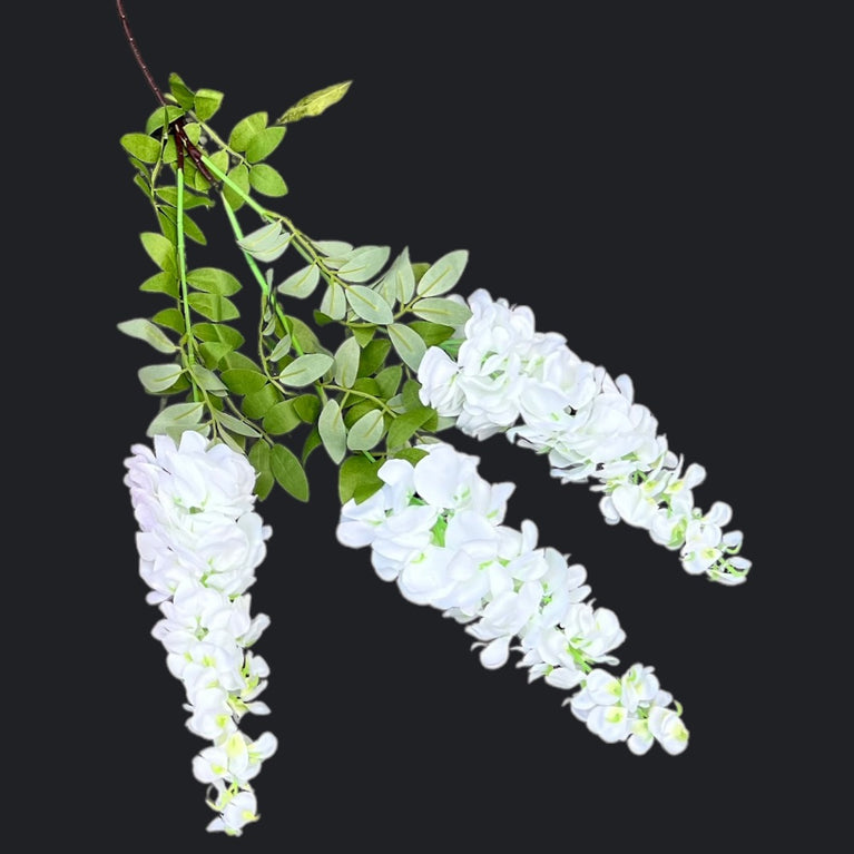 Artificial Wisteria Flowers - Faux Wisteria Vines for Decor