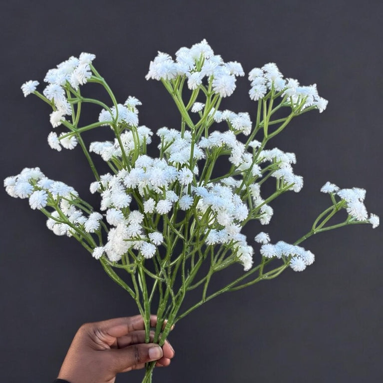 Baby’s Breath Flowers - Faux Gypsophila Elegans for Decor