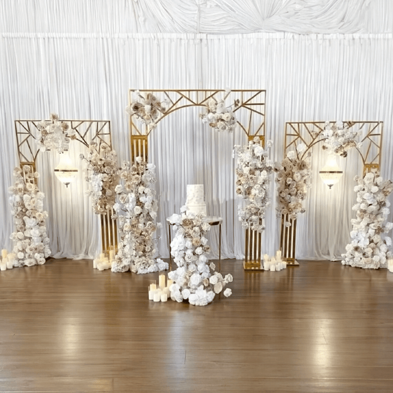 Geometric Arch Wedding Backdrop Decor Stand