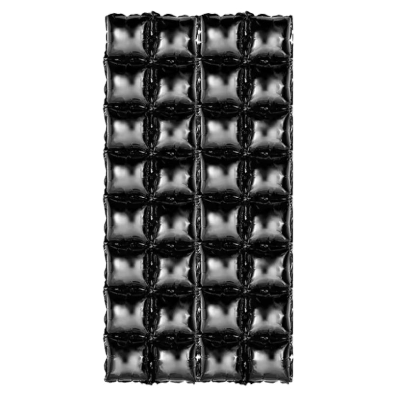 4 Rows Square Foil Balloon Wall Decoration - Décor Maniacs