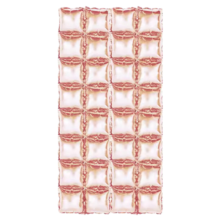 4 Rows Square Foil Balloon Wall Decoration - Décor Maniacs