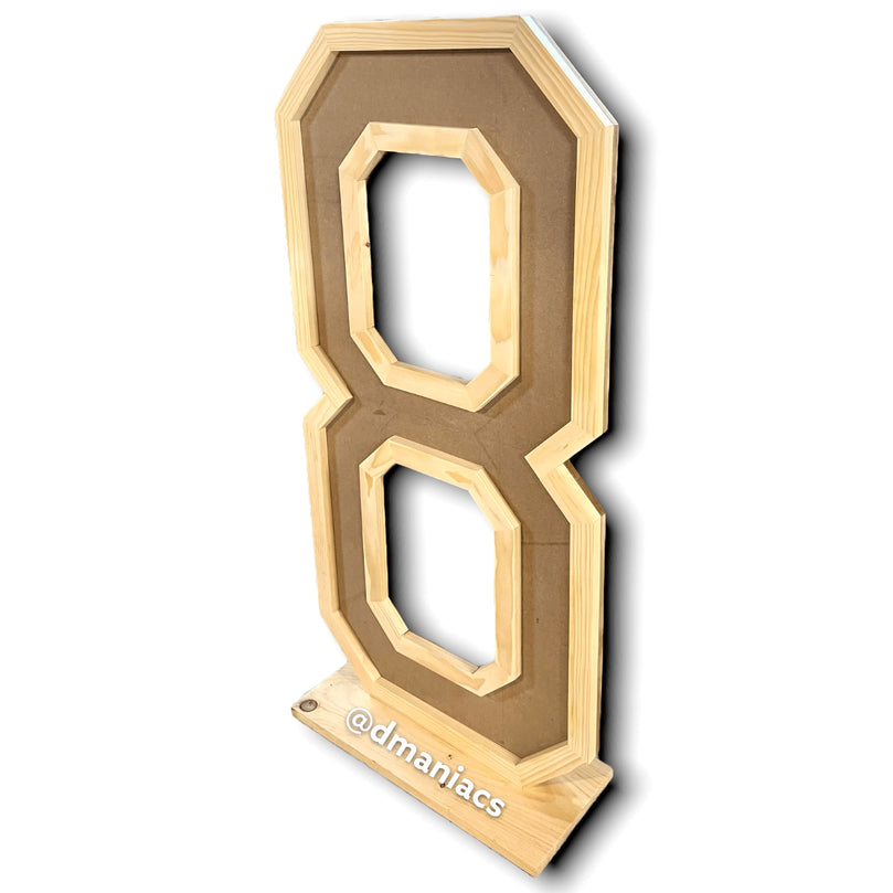 Large Wooden Numbers and Letters - 4FT Tall for Custom Decor