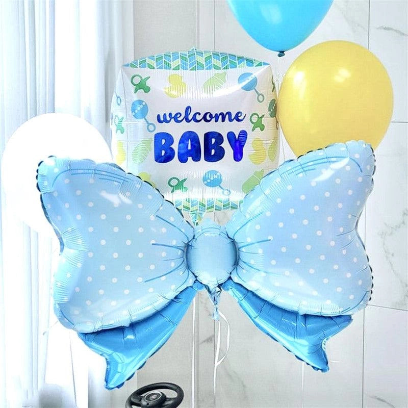 Large Foil Butterfly Birthday Balloons 3-Pack