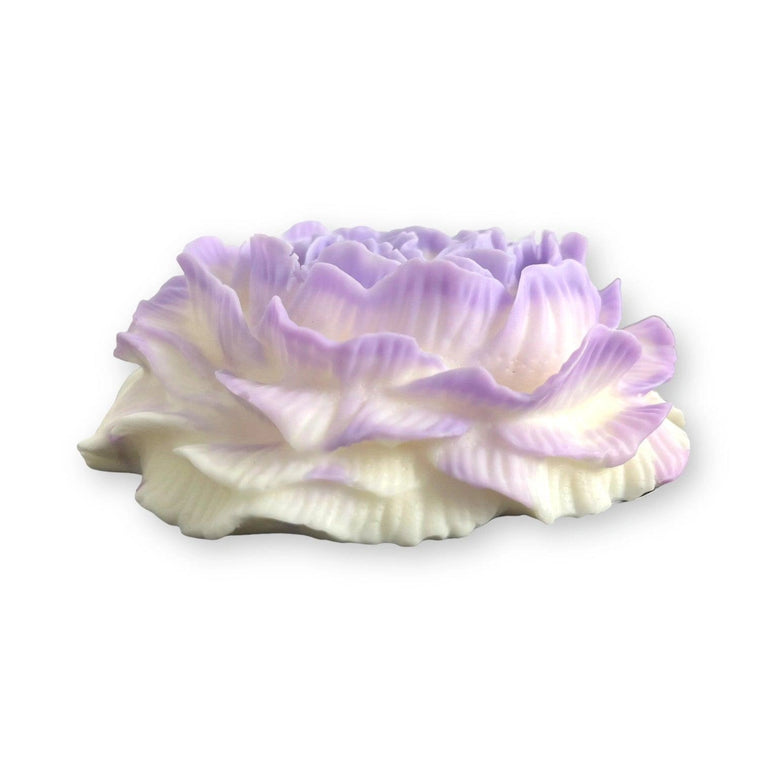 Large Peony Flower Scented Soy 15oz Candle