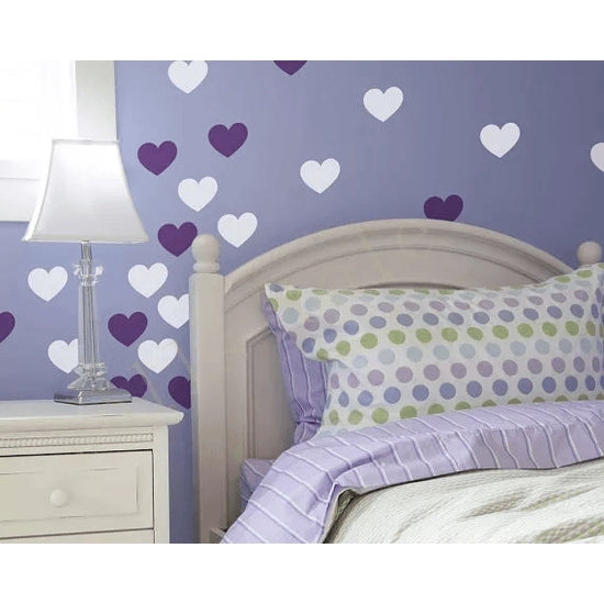 Little Hearts Kids Rooms Wall Decor Stickers