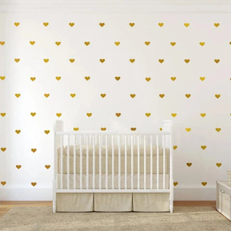 Little Hearts Kids Rooms Wall Decor Stickers