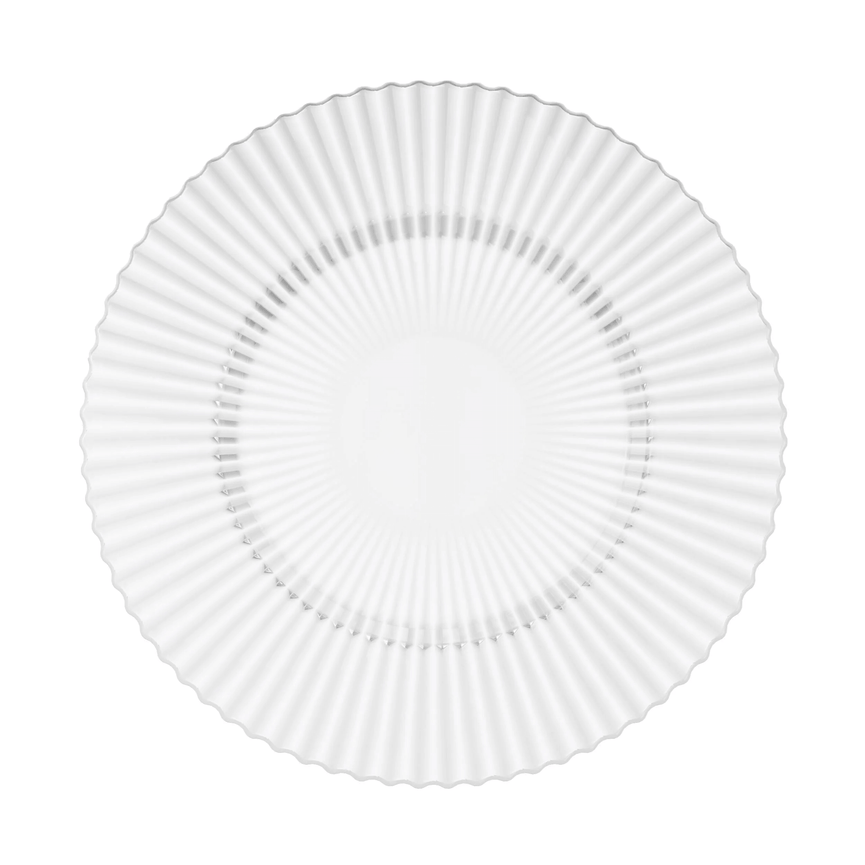 11 In. Crystal Gemstone Plastic Plates | 120 Count