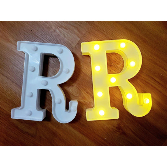 Marquee Led Light Up 8.5" Alphabet Letters