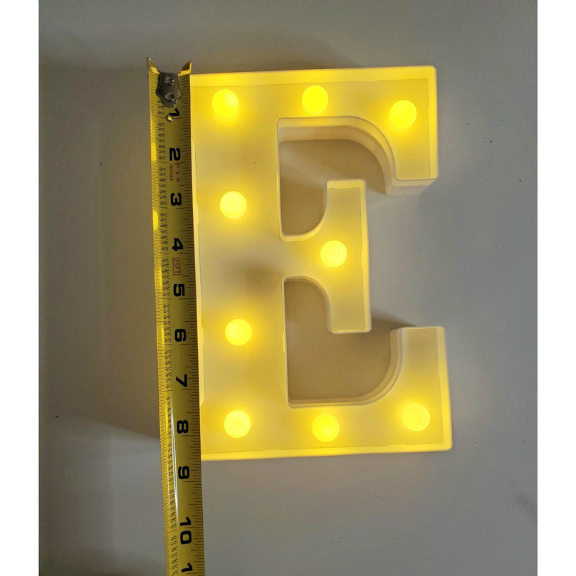 Marquee Led Light Up 8.5" Alphabet Letters