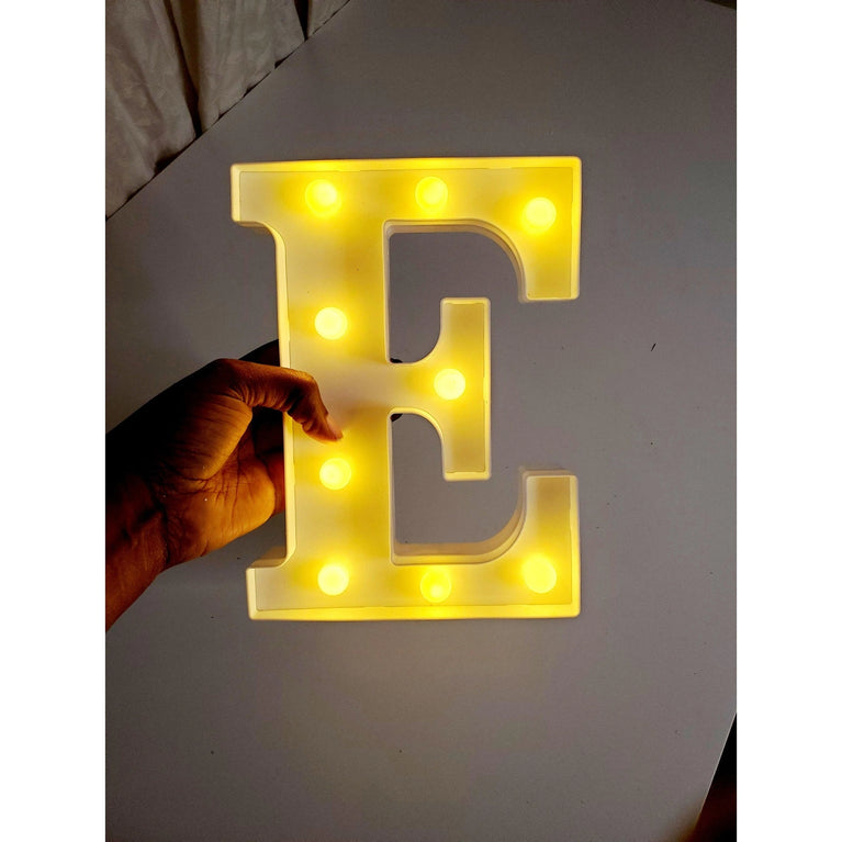 Marquee Led Light Up 8.5" Alphabet Letters