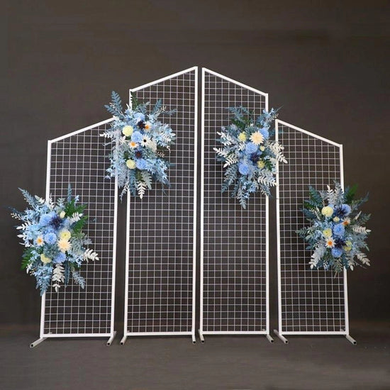 Rocket 4-Piece Geometric Grid Wedding Backdrop - Décor Maniacs