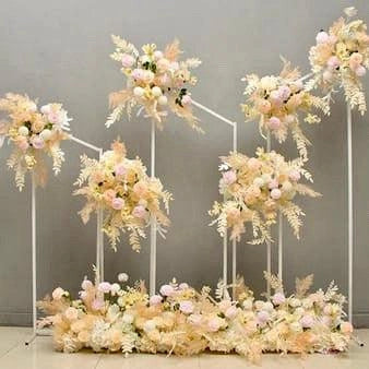 Rocket Gold Wedding Backdrop Stands 5-Piece