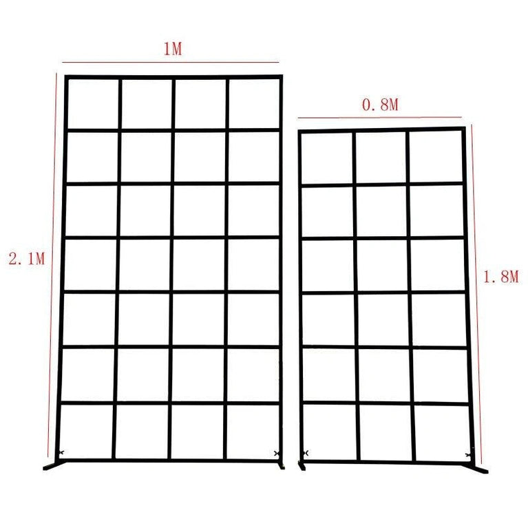 Square Grid 6FT Wedding Backdrop Stand - Décor Maniacs