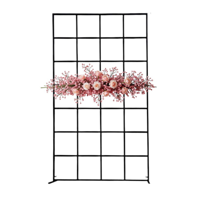 Square Grid 6FT Wedding Backdrop Stand - Décor Maniacs