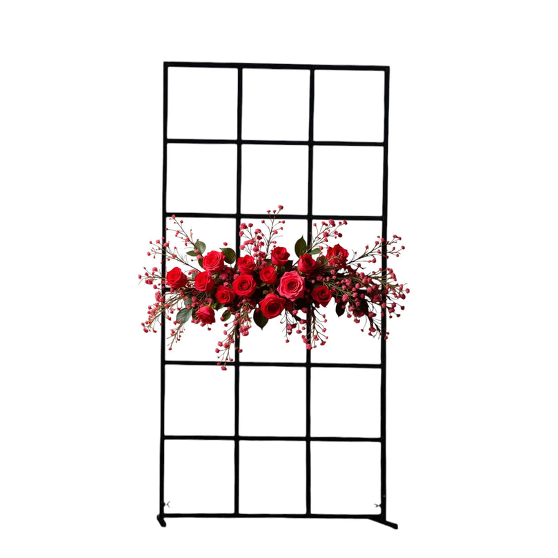 Square Grid 6FT Wedding Backdrop Stand - Décor Maniacs