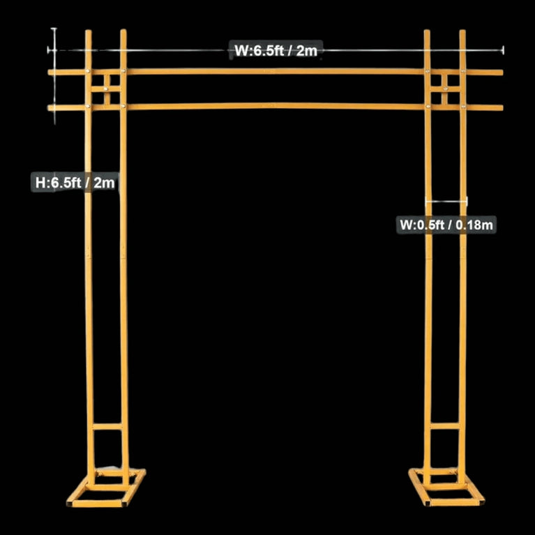 Square Wedding Arch Decor Backdrop Stand