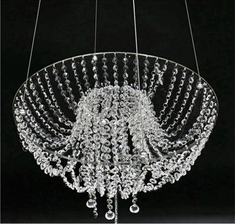 Suspended Crystal Hanging Wedding Cake Stand