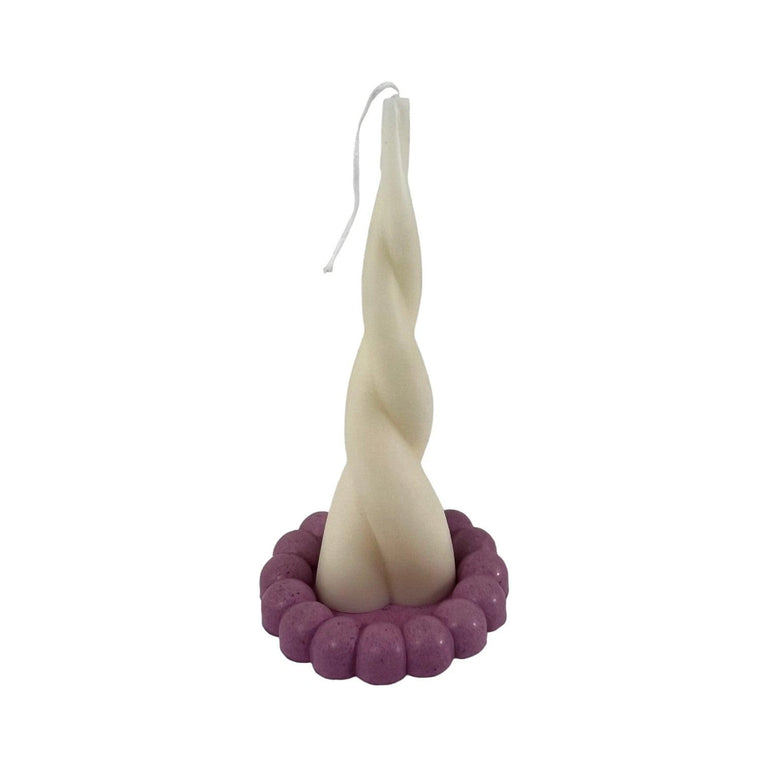 Tall Cone Twist Soy Scented Pillar Glim Candles